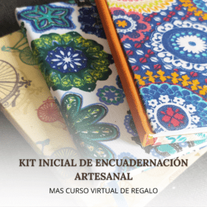 KIT DE ENCUADERNACIÓN ARTESANAL (+curso virtual de regalo!)